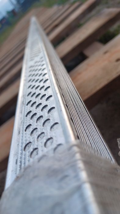 NOWE Profile aluminiowe narożne 48szt  2.5m x 3x3cm, kąt 90st