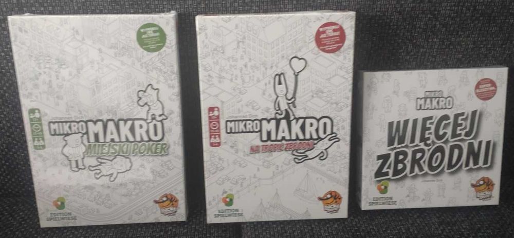 MikroMakro - zestaw 3 pudełek