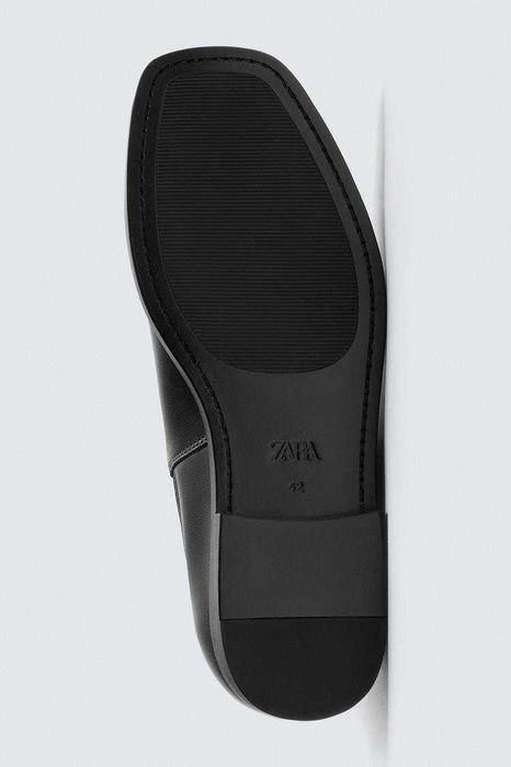 Чоловічі шкіряні черевики Zara