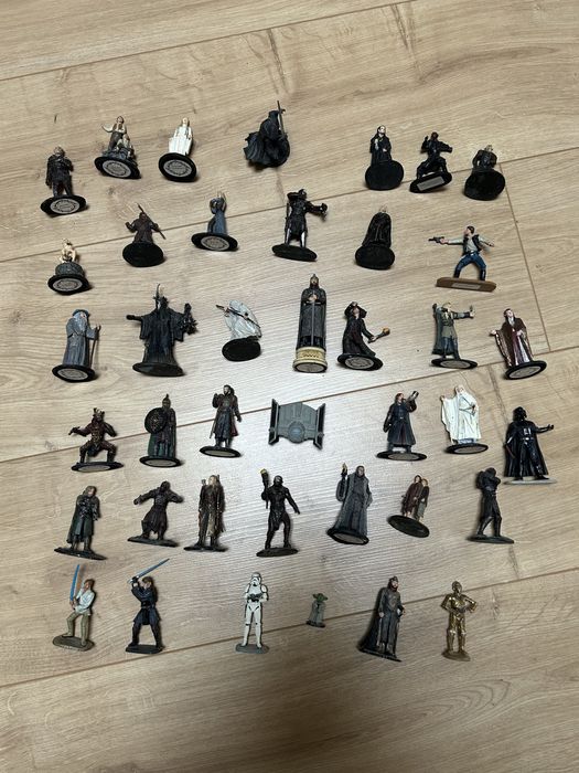 Kolekcja 40 figurek metalowych DeAgostini – Władca Pierścieni i Star Wars