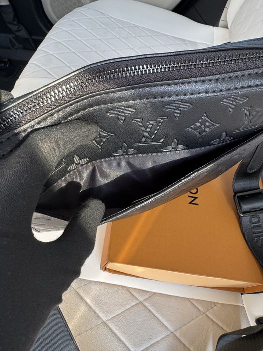 Чоловіча мужская стильна сумка Louis Vuitton 2 in 1