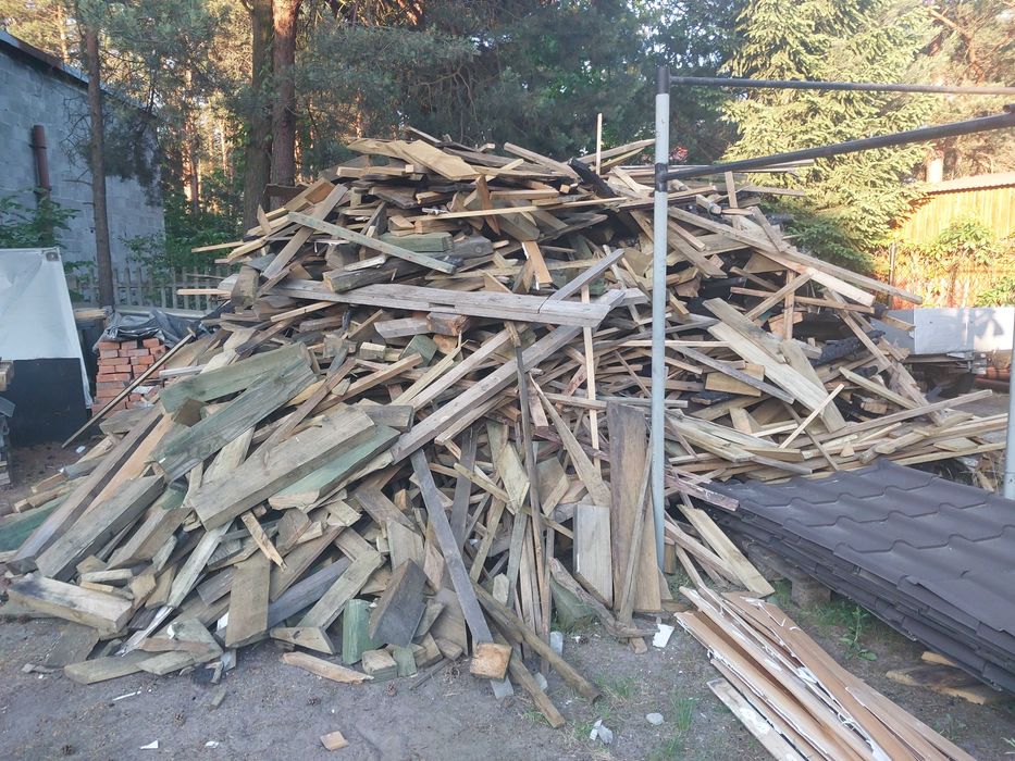 Drewno opałowe suche,krokwy,łaty 20 m3