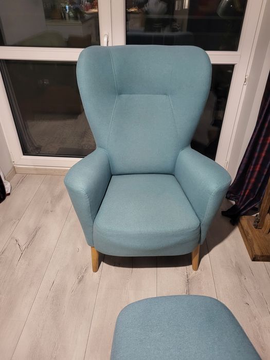 Fotel plus podnóżek