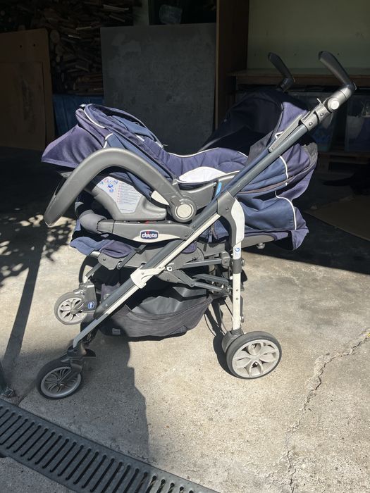 Carrinho chicco oasys 2.3 + Ovo + Isofix + Autofix
