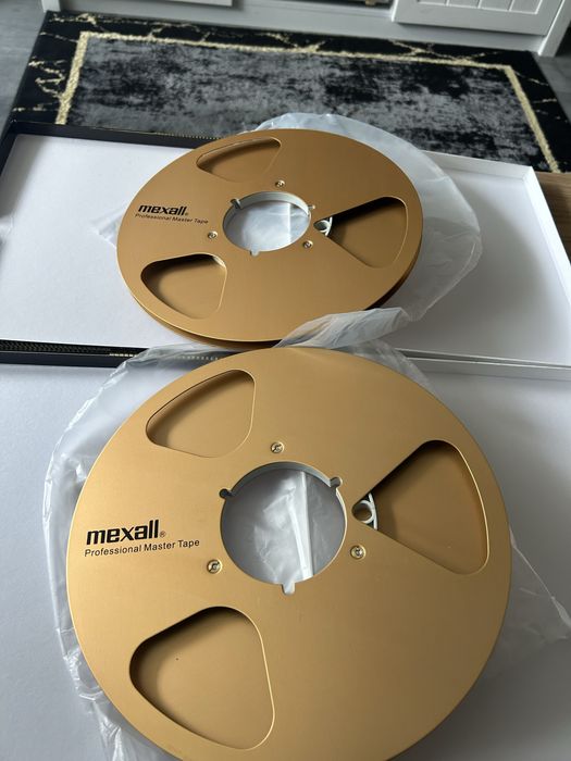 Szpule Maxuell 26.5cm Gold Edition*Oryginalne*Magnetofon szpulowy!