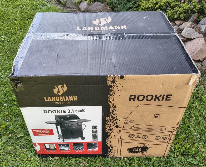 Grill gazowy LANDMAAN Rookie 3.1 cook.