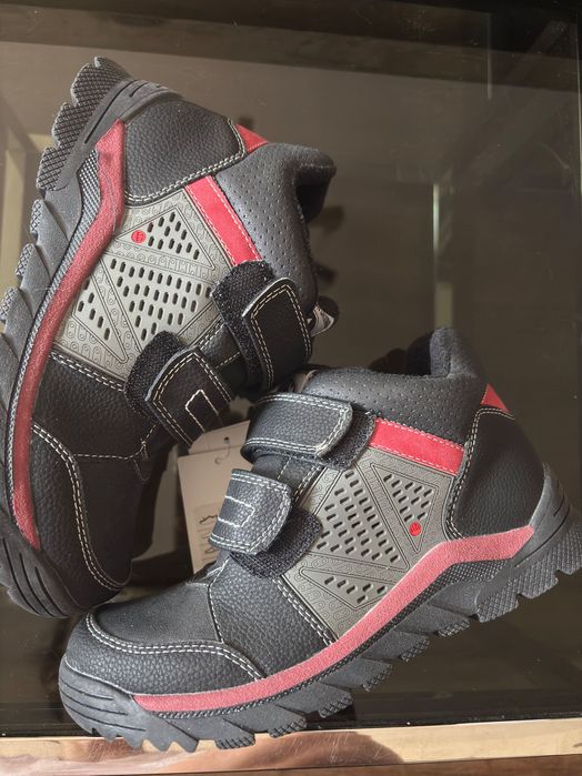 Cool Club, WYSOKIE Buty chłopięce na RZEPY