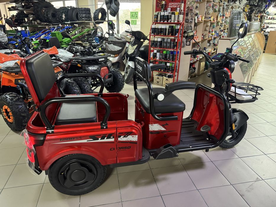 Трицикл Corso «SIG-7,, Доставка.