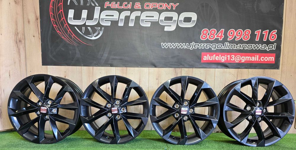 NOWE ALUFELGI SEAT 16x5x100 - Arona,Cordoba,Ibiza,Toledo