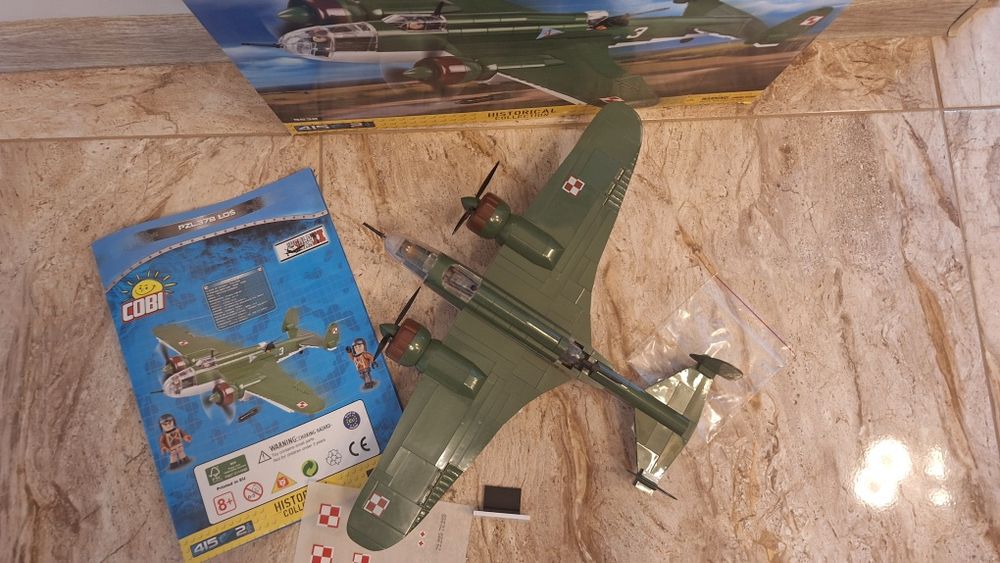 Klocki Cobi Łoś PZL. 37B