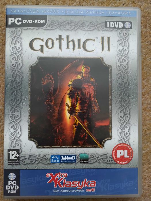 Gothic 2 II PL DVD gra PC nie wymaga rejestracji