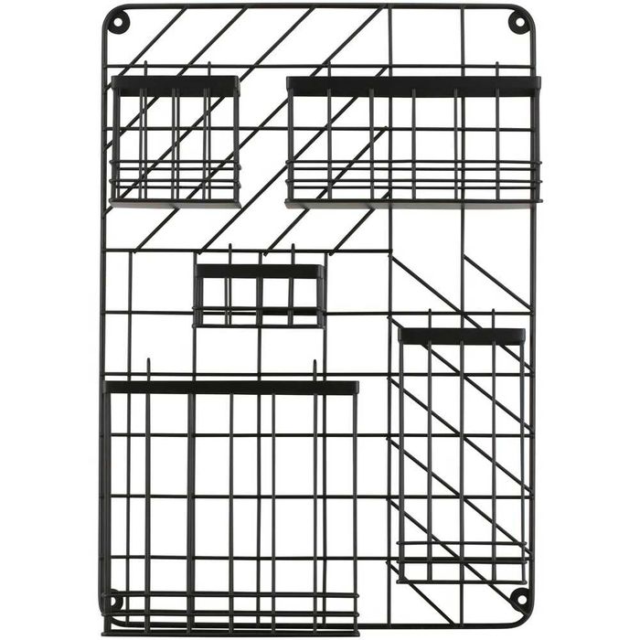 Półka ścienna, organizer, półka wisząca, szer x wys: 35x50cm, Welltime