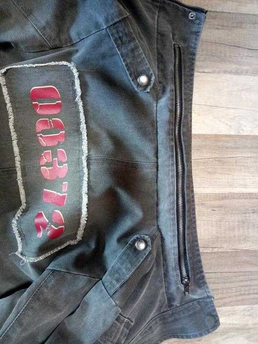 Оригинальньный добротный котоновый плащ - куртка