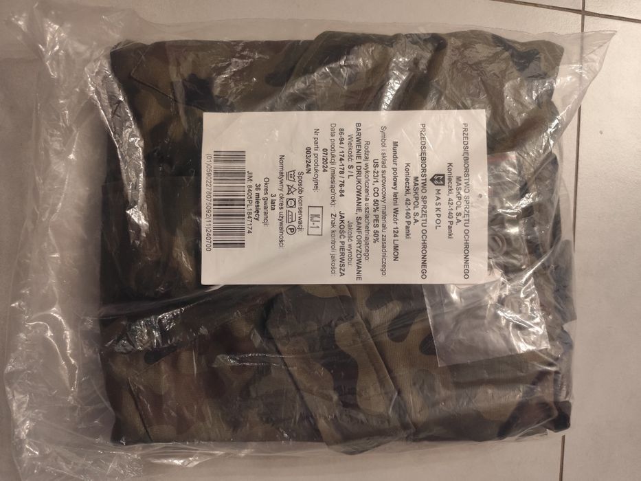 Mundur polowy letni wzór 124 L