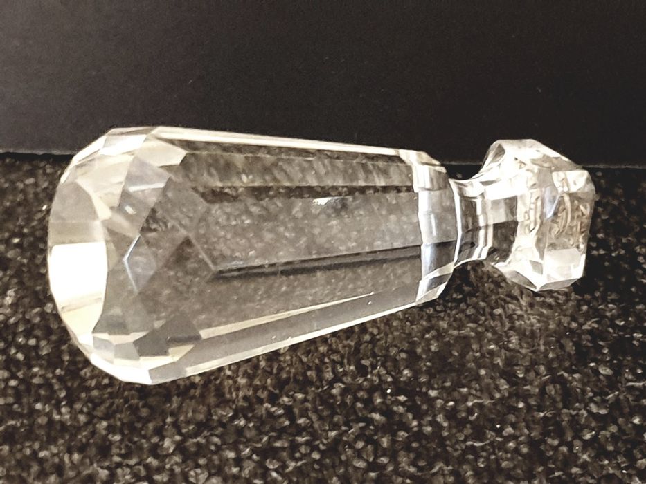 Belíssimo raro antigo carimbo de lacre / sinete em cristal