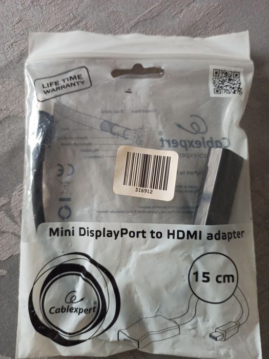 Mini DisplayPort to HDMI Adapter