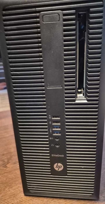 Komputer HP 800 G2 i3-6100 8GB 180GBSSD 500GBHDD GT705 1GB Win10Pro