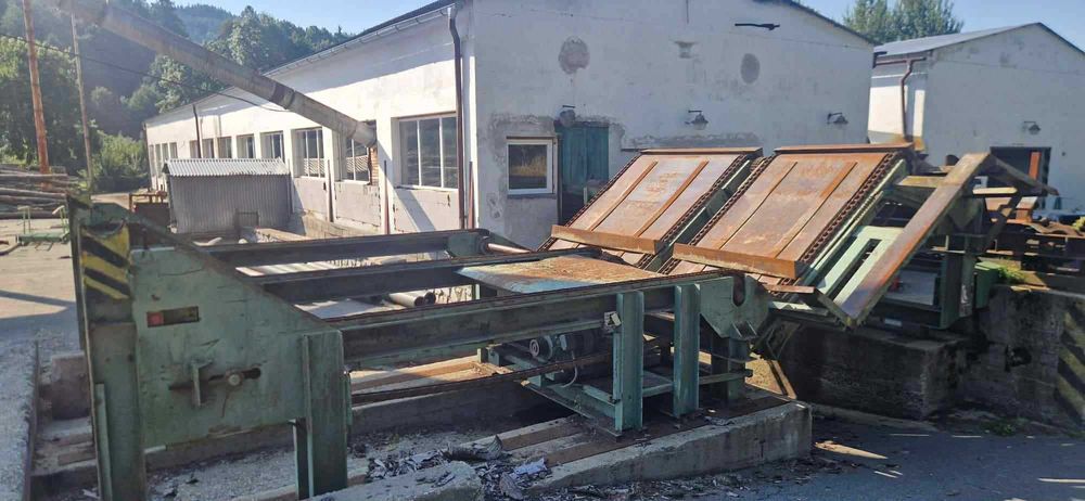 Trak taśmowy z podajnikami - sprawny