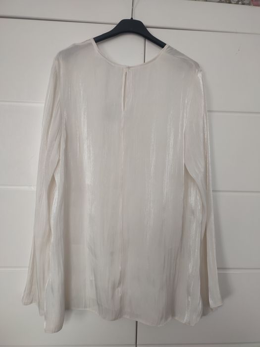 Nowa elegancka kremowa bluzka rozmiar L Primark