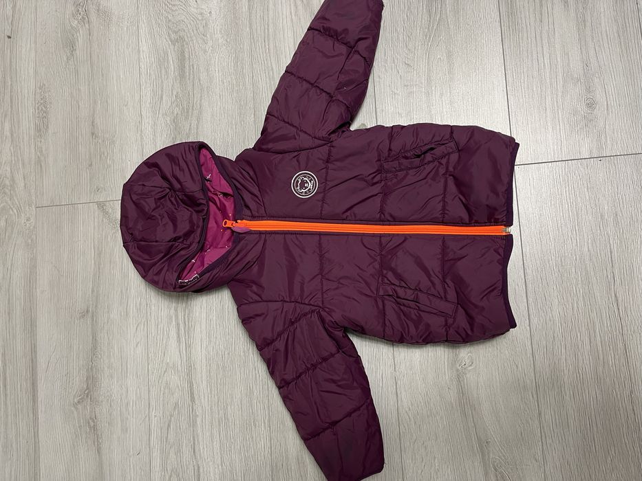 Курточка двостороння на дівчинку 3 роки