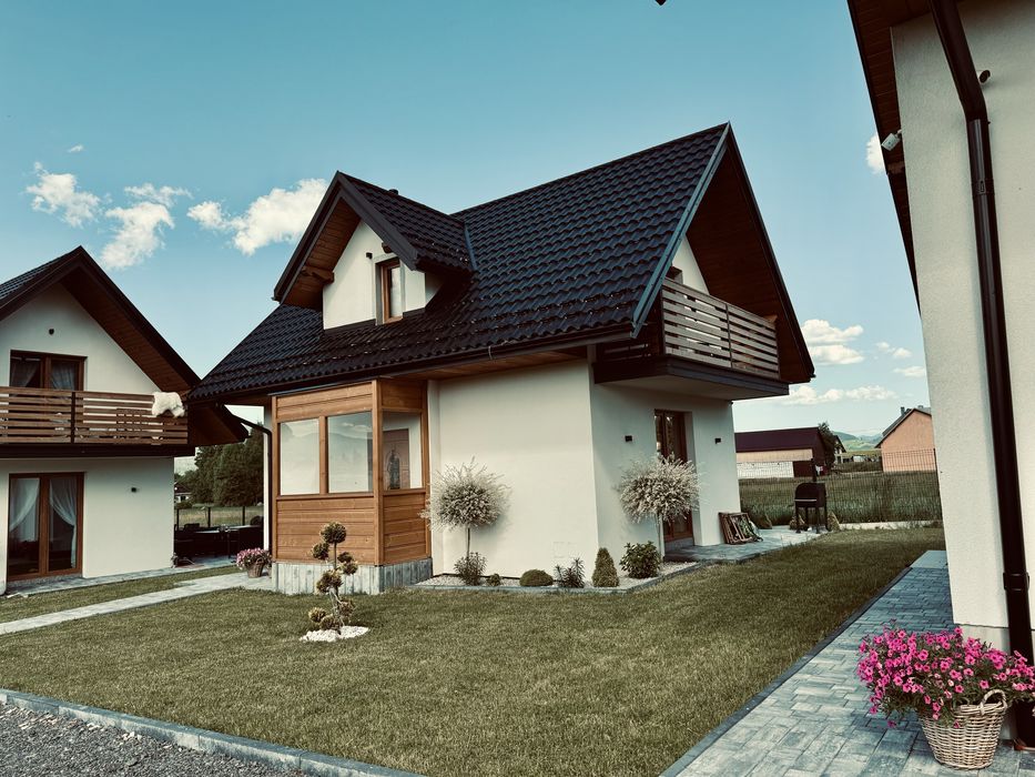 Domek nad Jeziorem Czorsztyńskim SPA Domek w Górach Jacuzzi, Frydman