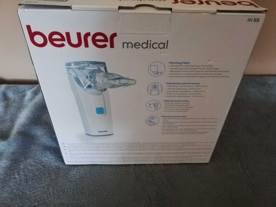 Inhalator ultradźwiękowy Nebulizator BEURER IH 55
