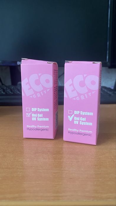 Гипоаллергенные база и лак-гель