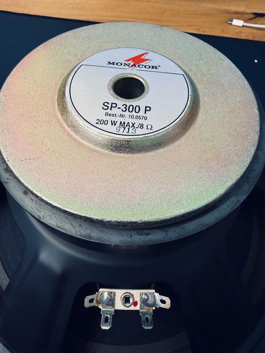 ‼️Завтра дороже‼️ Monacor SP-300P — мощный 12″ басовик