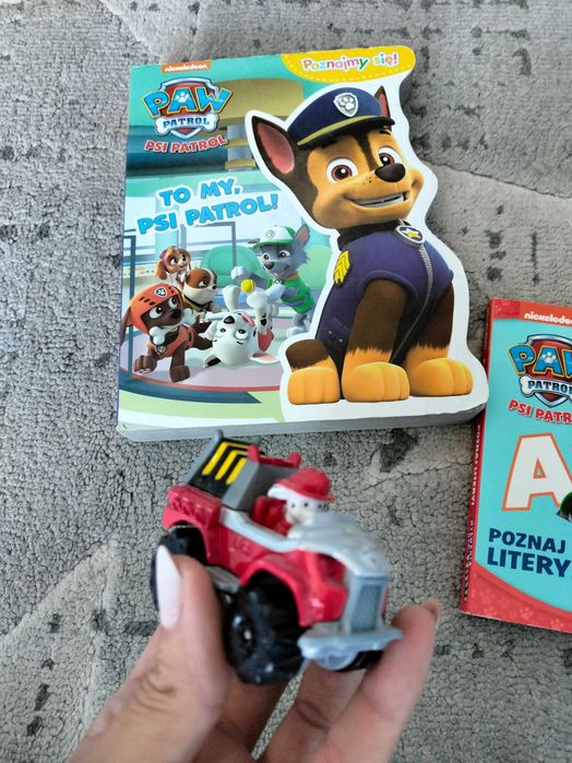 Psi patrol książeczki samochód Marshall