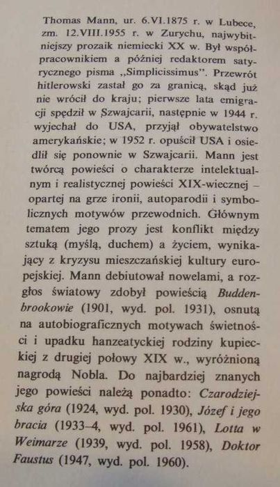 Tomasz Mann - Tristan 1976