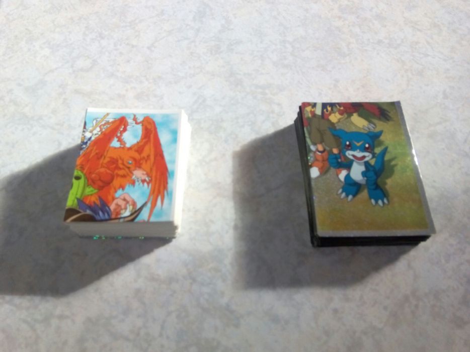 Cromos Digimon 1 e 2