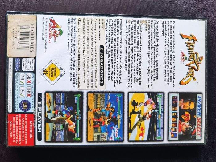 Sega Saturn - Fighting Vipers