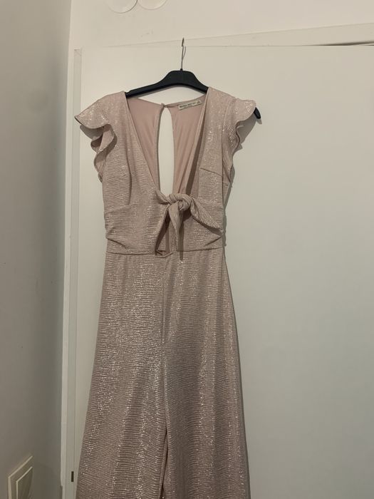 Macacao rosa brilhante