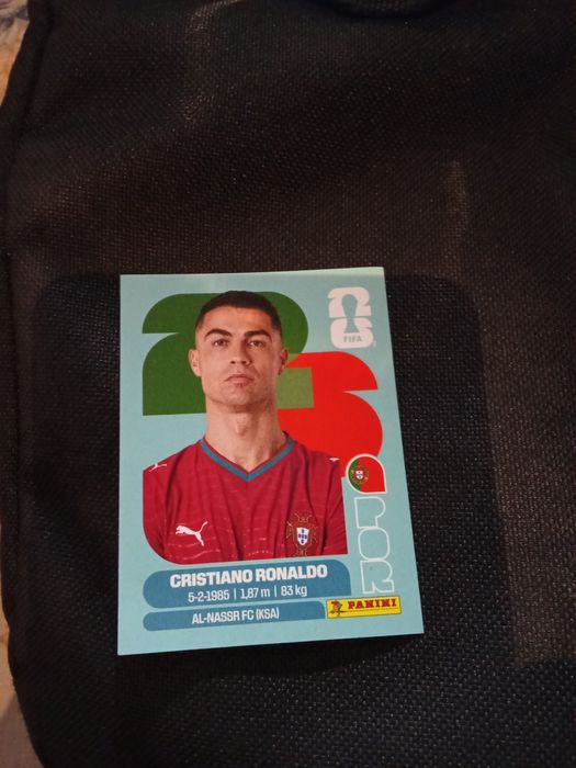 Cromo CR7 Mundial 2026