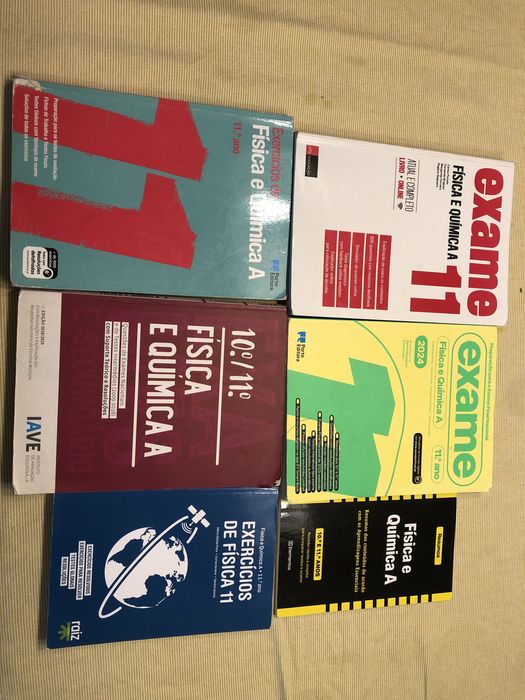 Livros preparacao exame FQ A