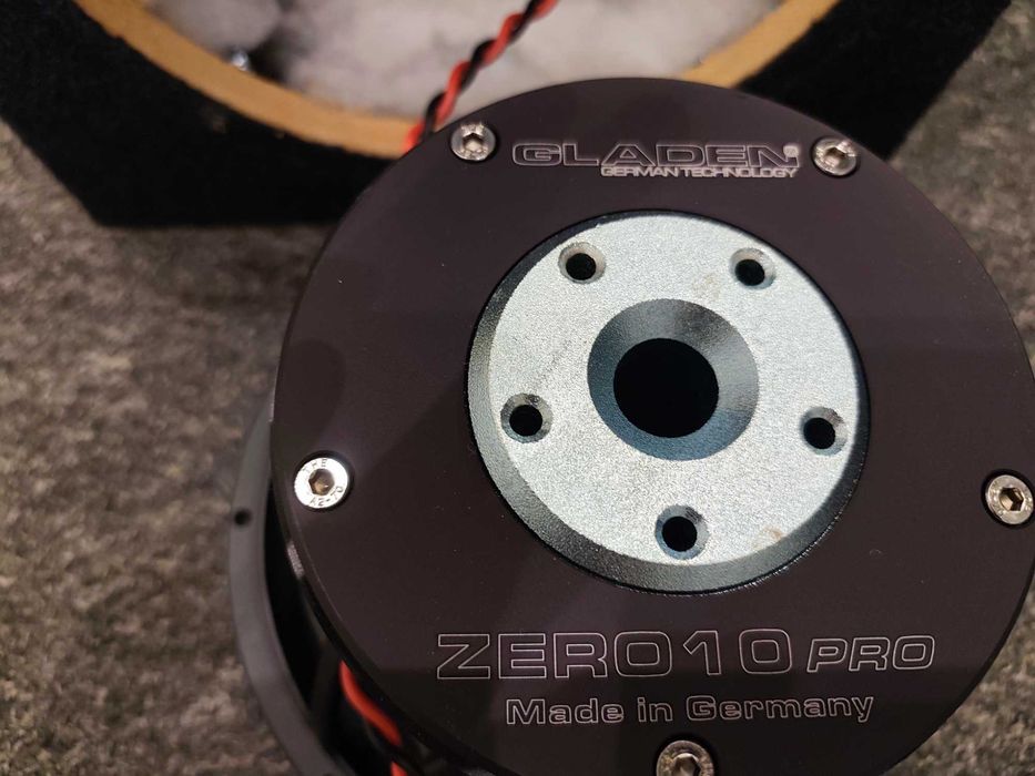Subwoofer high-end Gladen Zero Pro 25 cm obudowa zamknięta