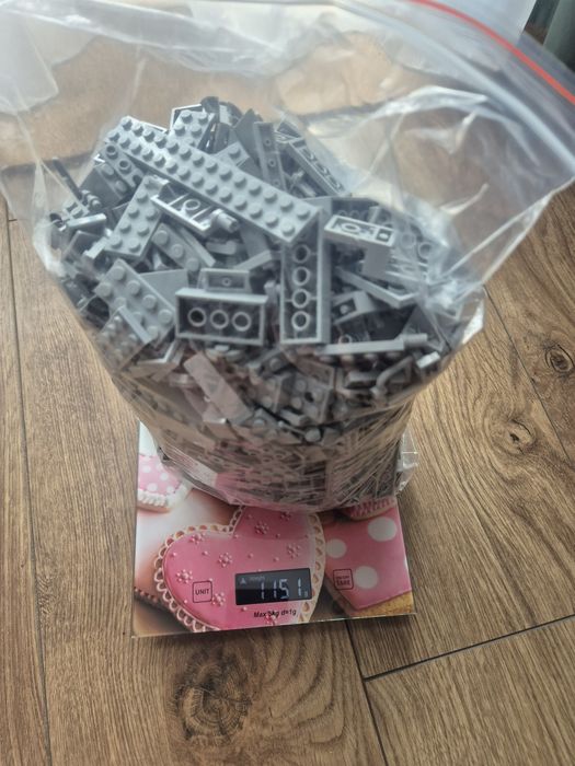 Lego mix kg jasnoszary
