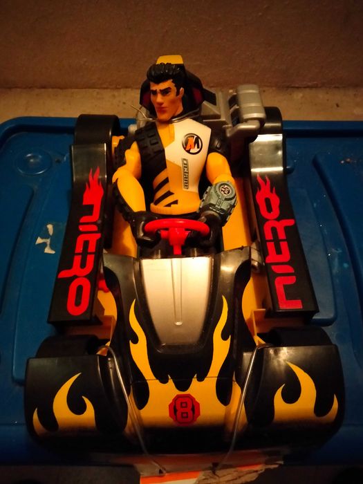Figura de Ação "Action Man" com Carro64739005806467120