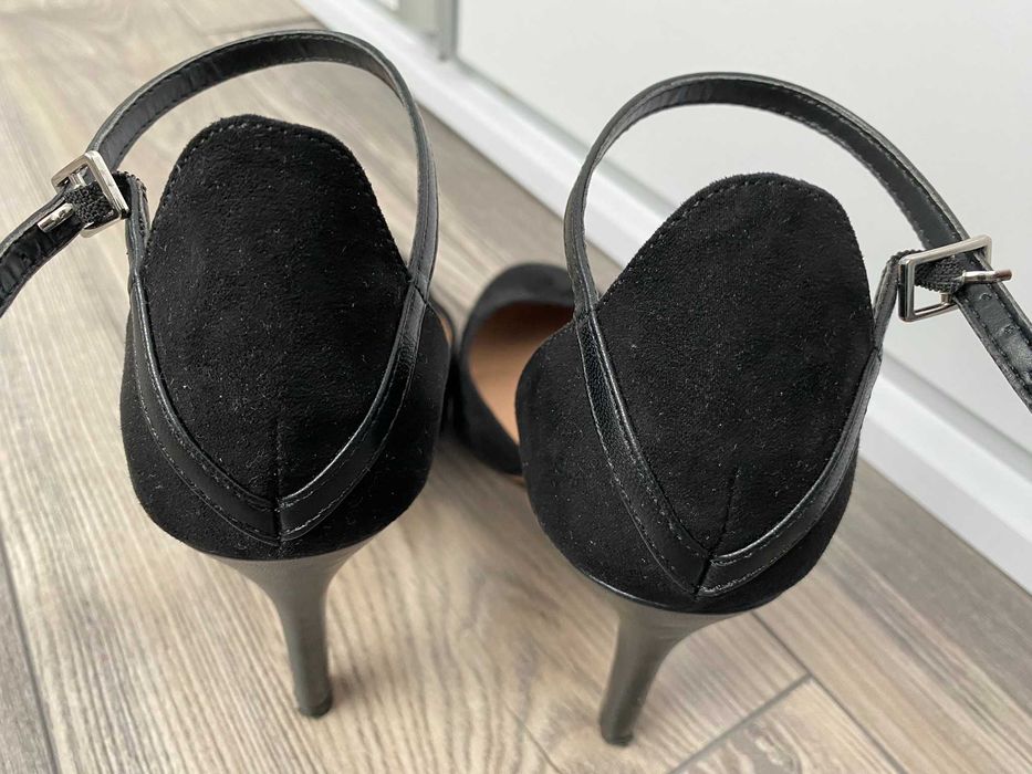Czarne buty szpilki Anna Field