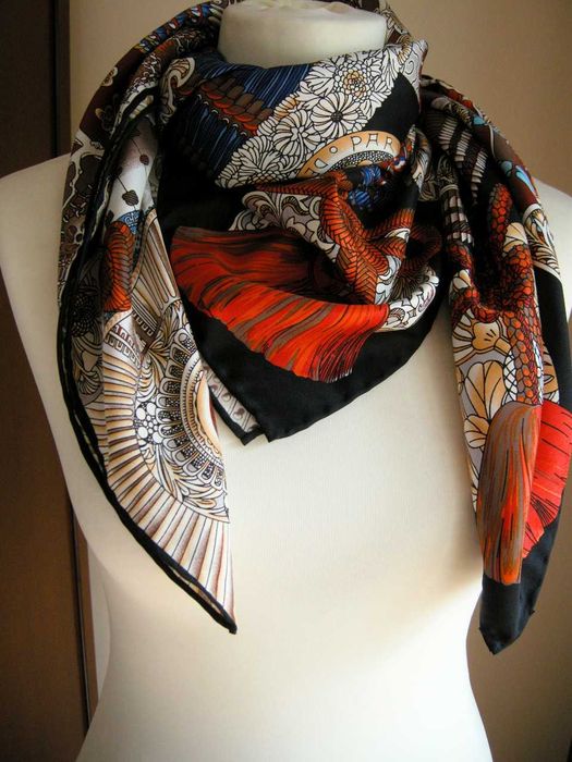 Apaszka twill silk hermes 90/90