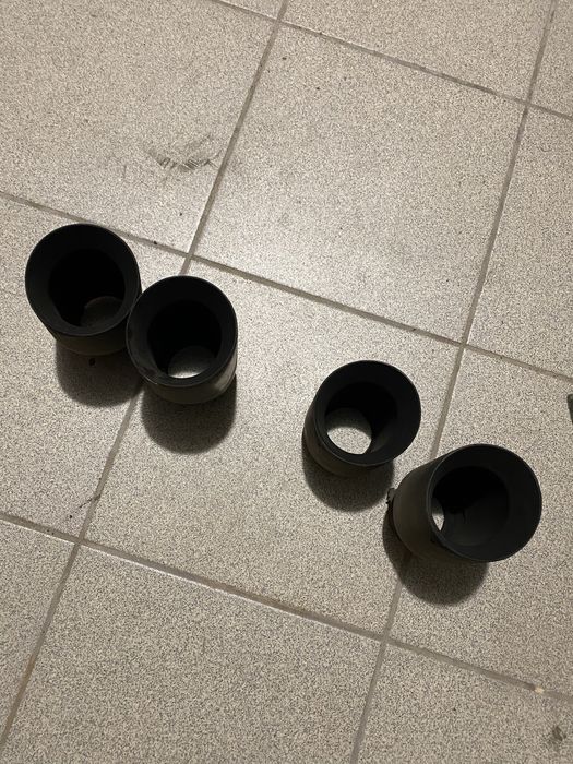 Насадки глушителя  выхлопной системы audi a5 cope s line