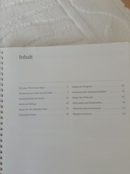 Silva-Salatbuch de 1989, usado