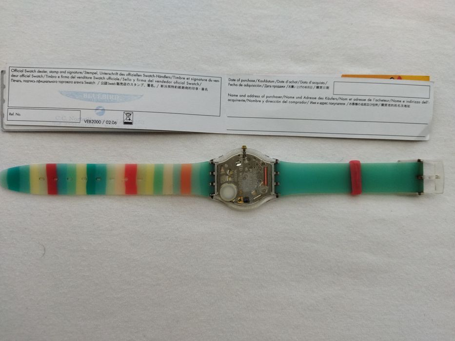 Relógio Swatch skin