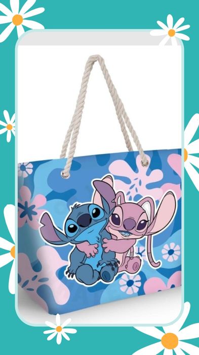 Saco de praia ou multiusos lily stitch