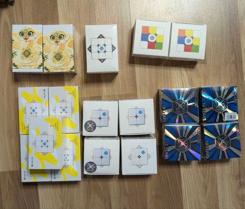 Швидкісні кубики Рубіка GAN (3x3, 2x2, Смарт-куб, Лімітовані серії)