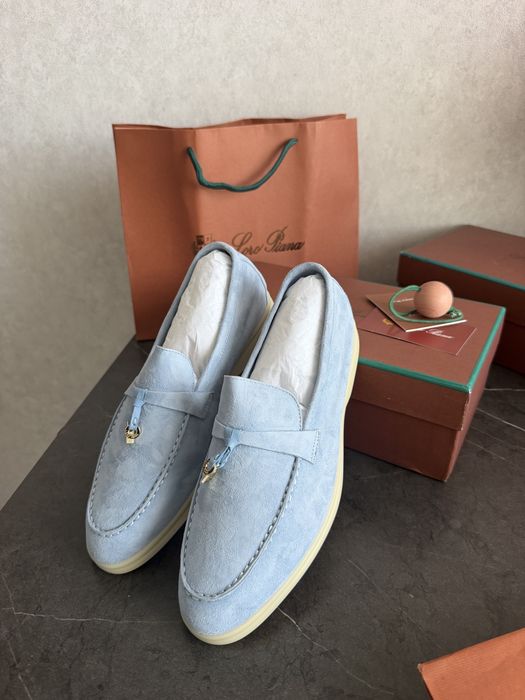 Лофери Loro Piana, блакитні