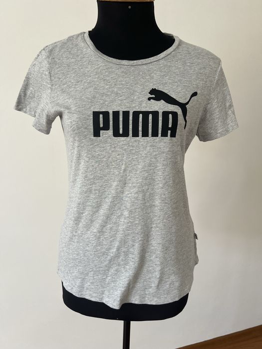 Жіноча футболка сірий меланж Puma