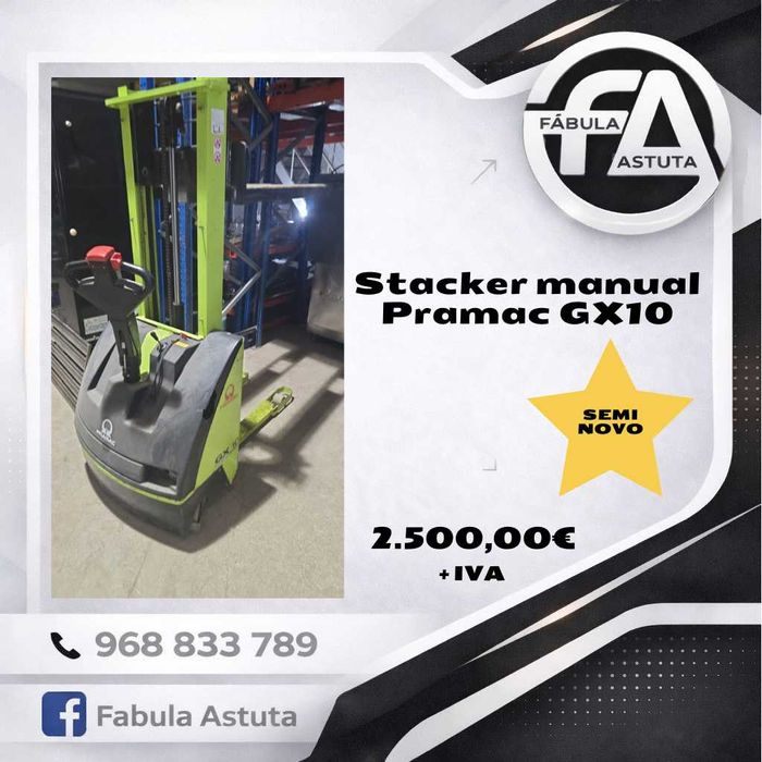 Stacker manual Pramac GX10
