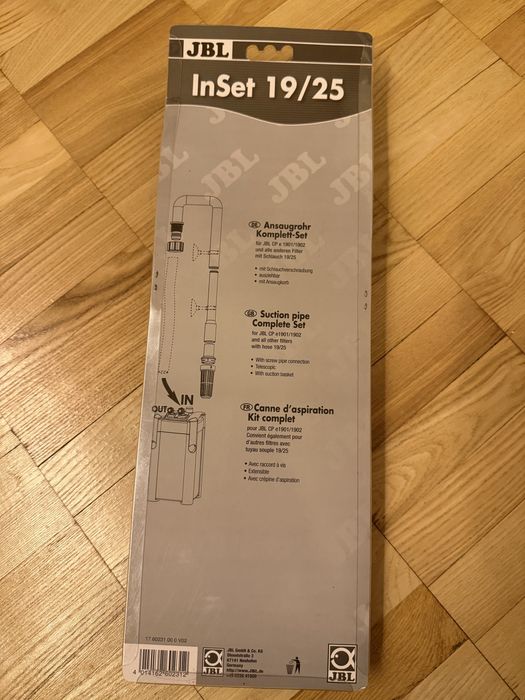 Патрубок InSet 19/25 для фільтра