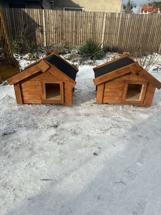 Buda dla psa ocieplana,z otwieranym dachem,impregnowana